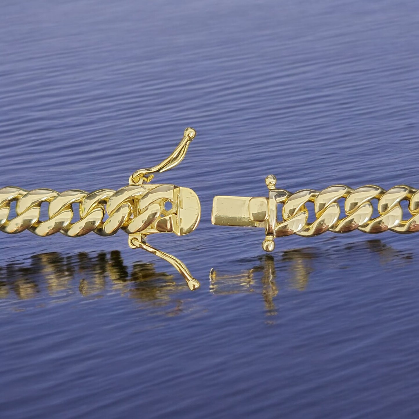 BS-004 8mm 925 Sterling Silver Cuban Bracelet