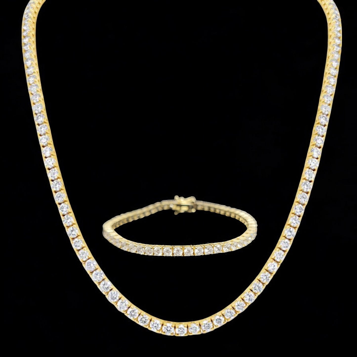 BS-001 3mm 925 Sterling Silver Tennis Bracelet