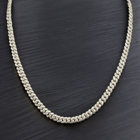 CBS-003 5mm 925 Sterling Silver Cuban Chain