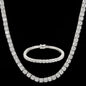 CBS-002 4mm 925 Sterling Silver Tennis Chain