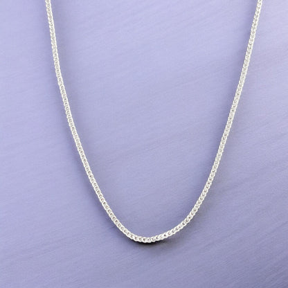 CS-001 2mm 925 Sterling Silver Chain