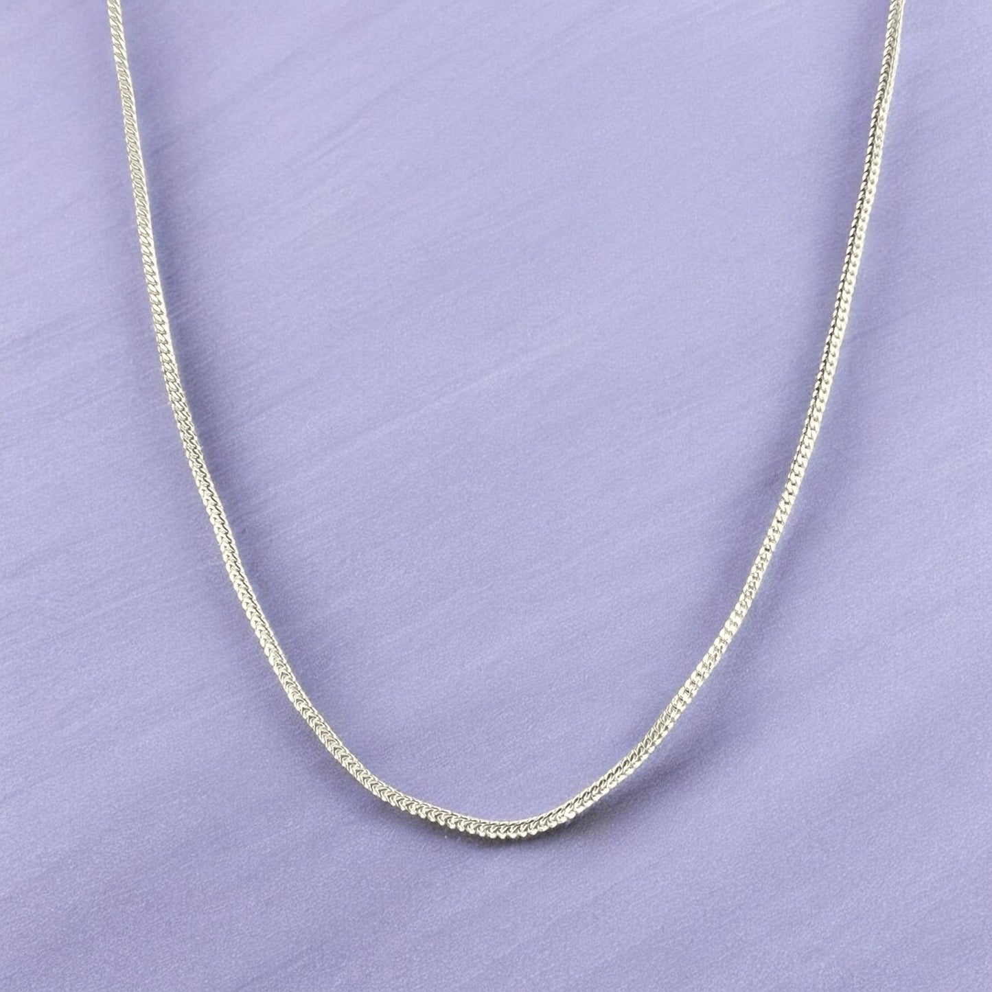 CS-012 2mm 925 Sterling Silver Chain